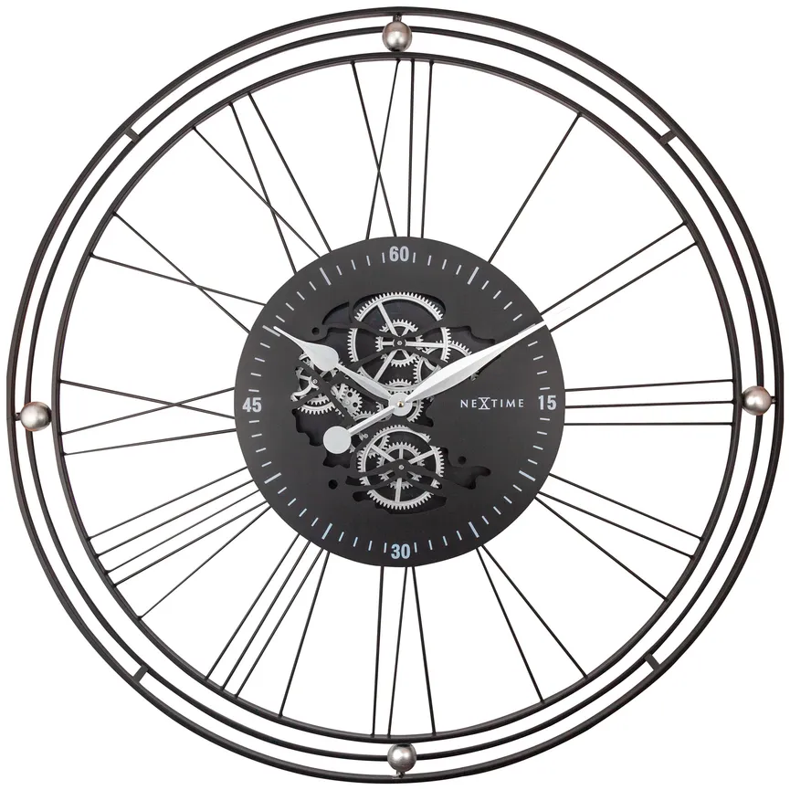 Quarzwanduhr "Wire Gear Clock" hauptaufnahme