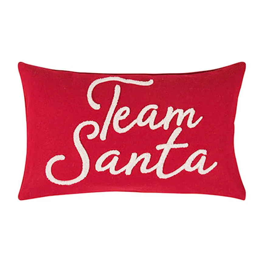 Kissen "Team Santa" red hauptaufnahme