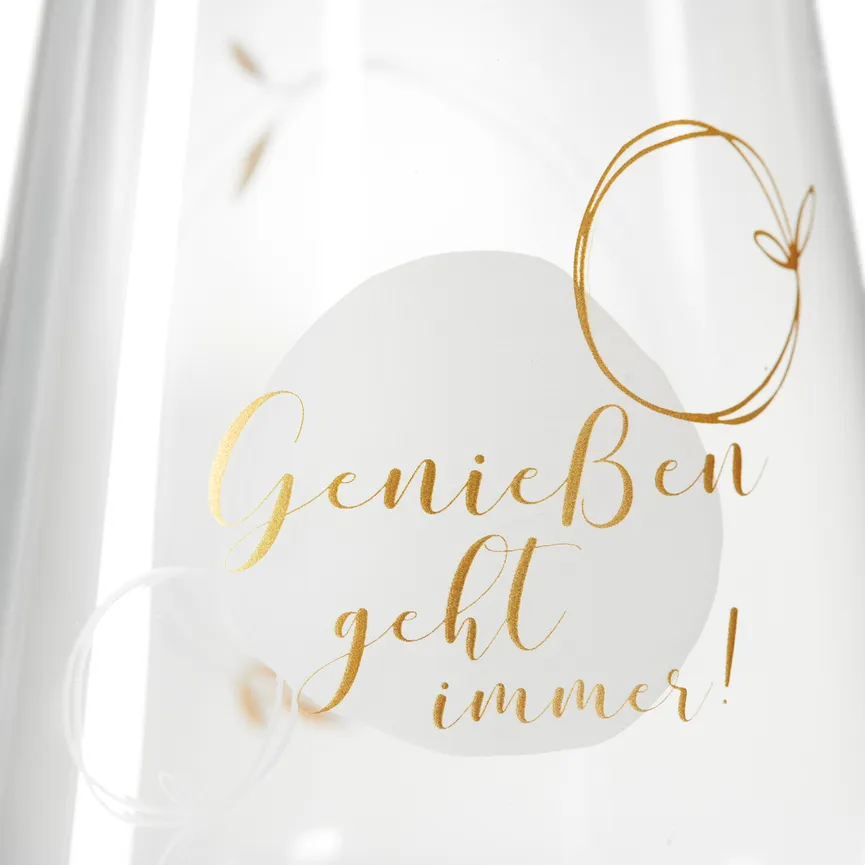 Weinglas "Genießen" 2er-Set detail