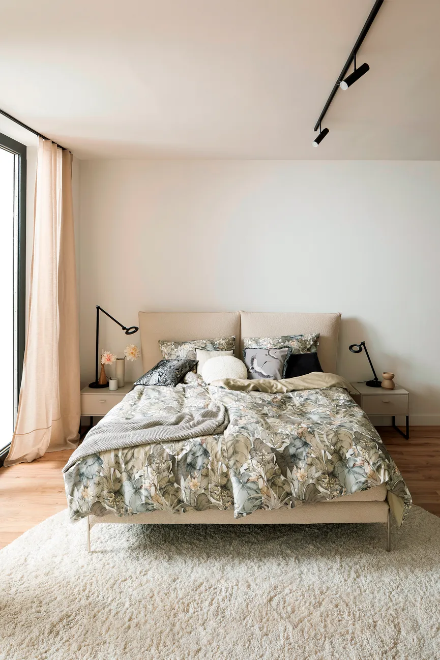 Satin-Bettw. Toucan 135x200 milieu