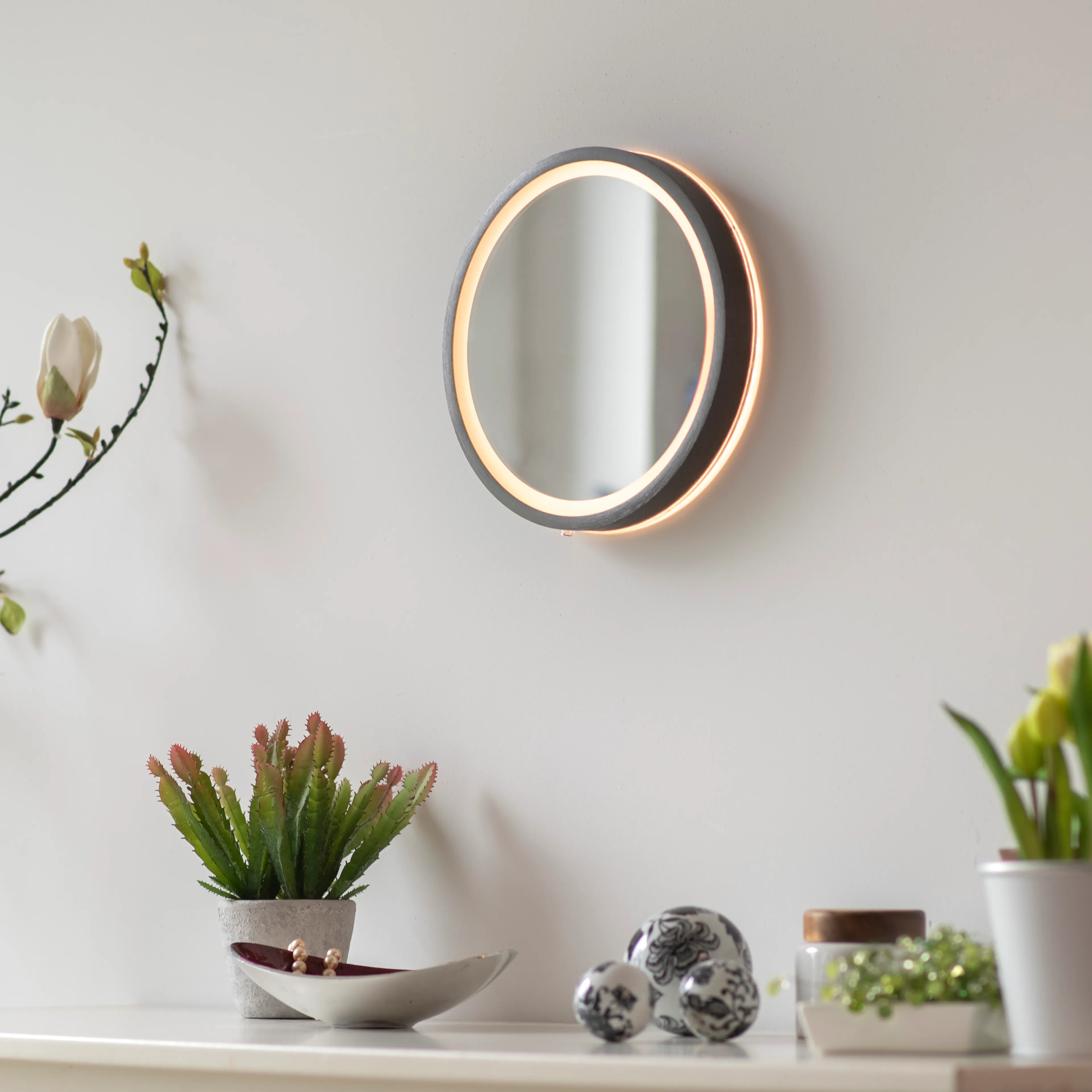 LED-Wandspiegel Vidro