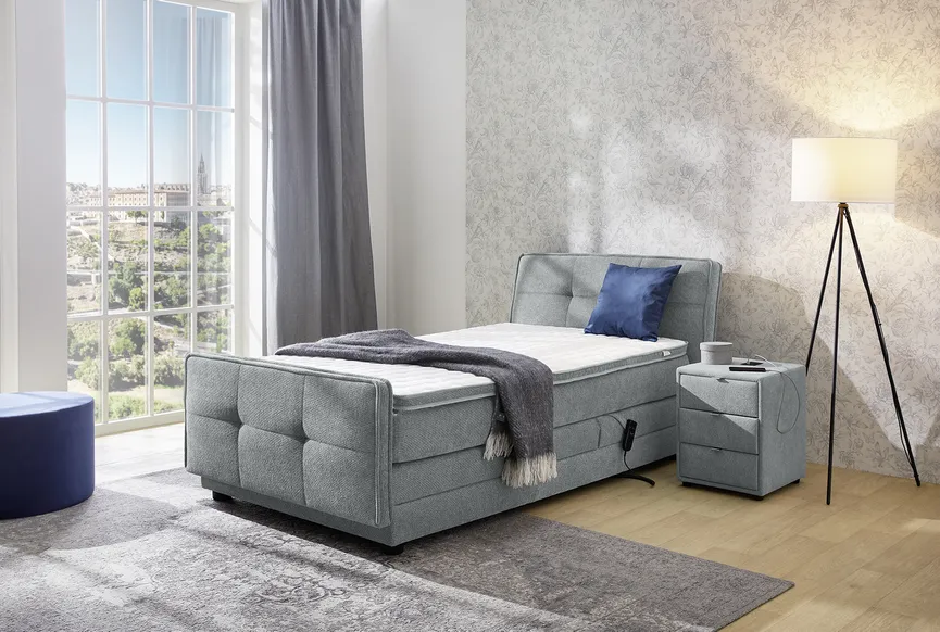 Boxspringbett 120x200 cm hauptaufnahme