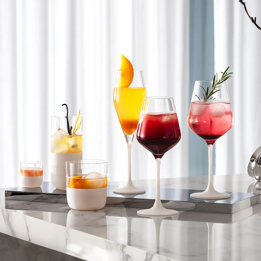 Longdrinkbecher "Rock Blanc" milieu