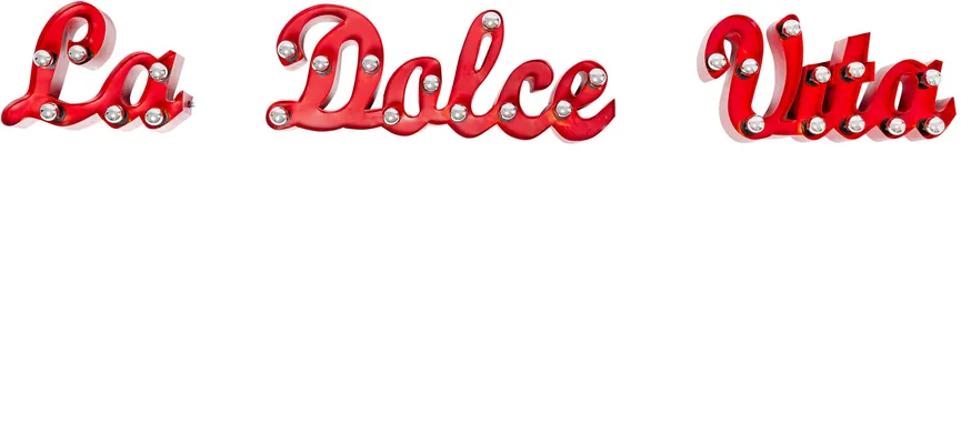 Wandleuchte "La Dolce Vita" hauptaufnahme