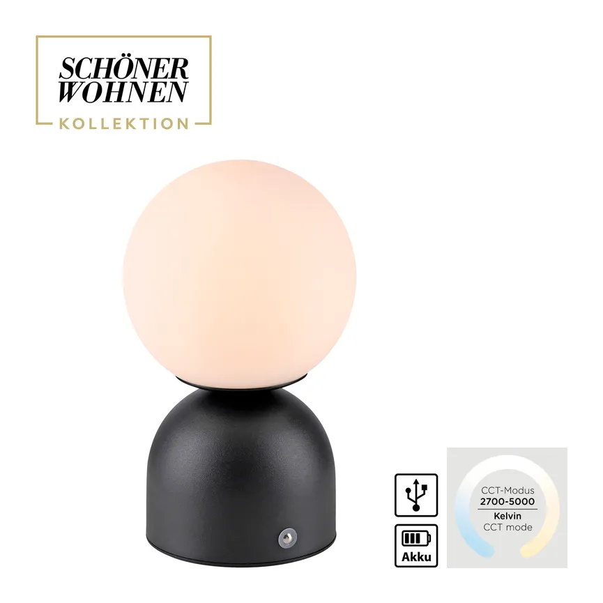 Akku-Tischleuchte "RUDI" detail