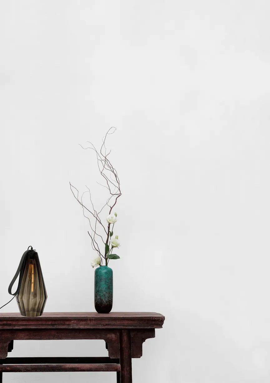 Tischleuchte "Diamond" milieu