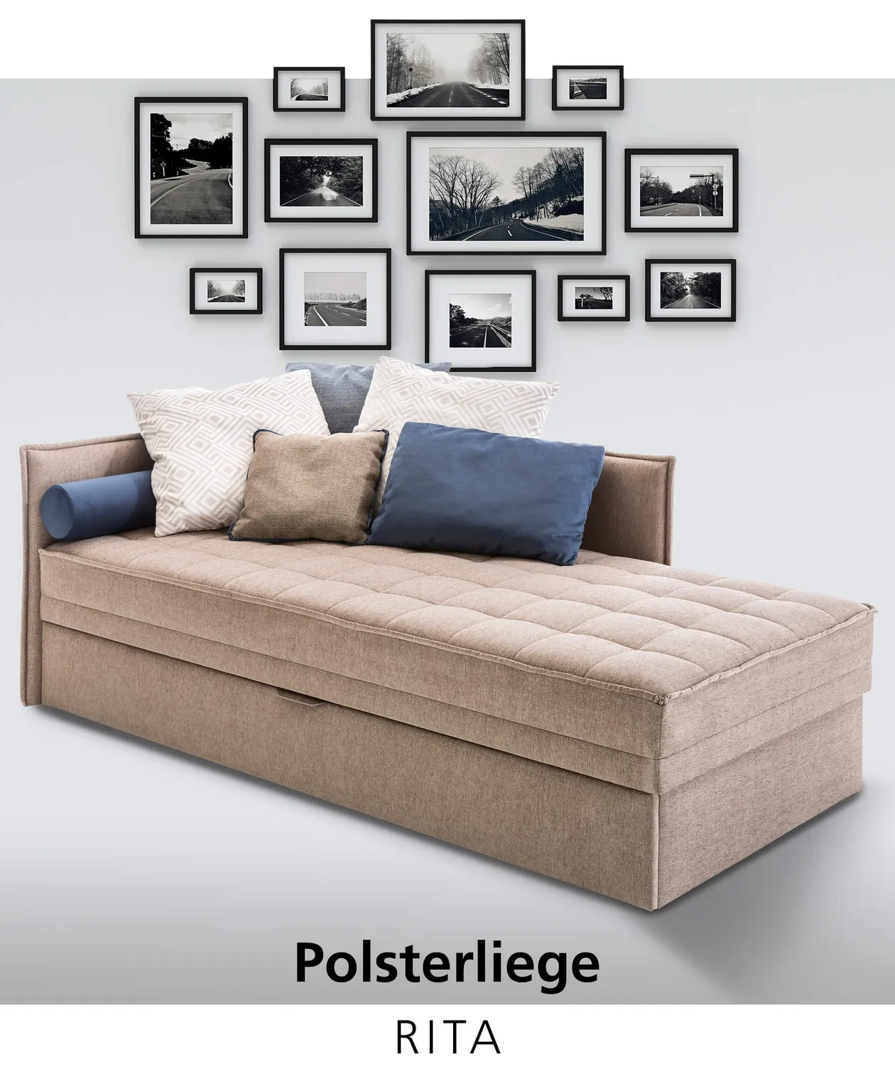 Polsterliege Rita