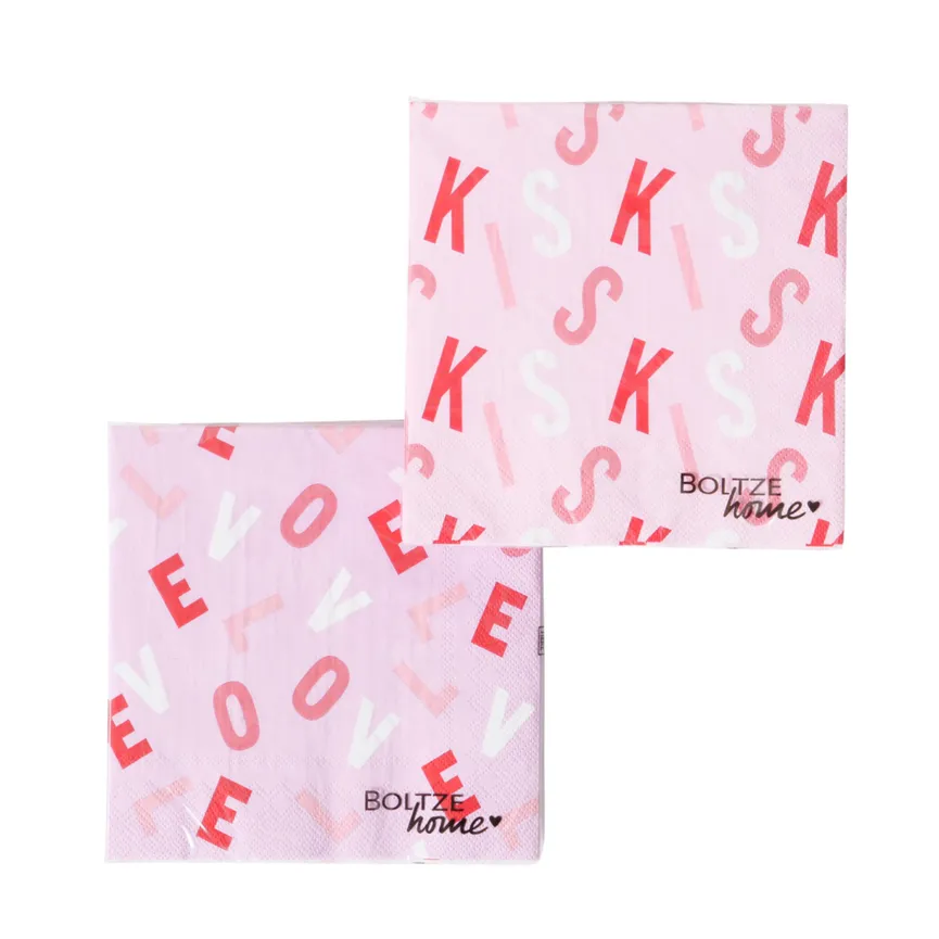 Servietten "Lovekiss" 20er-Set hauptaufnahme