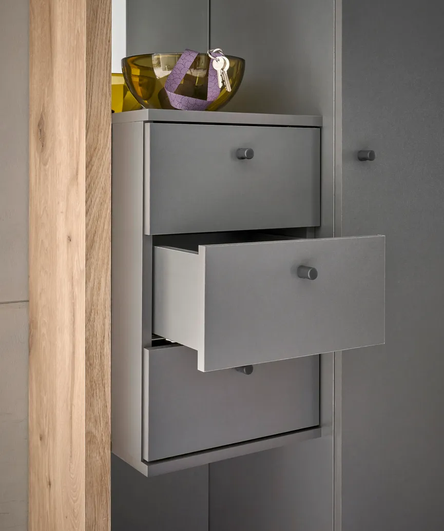 Kompaktgarderobe detail