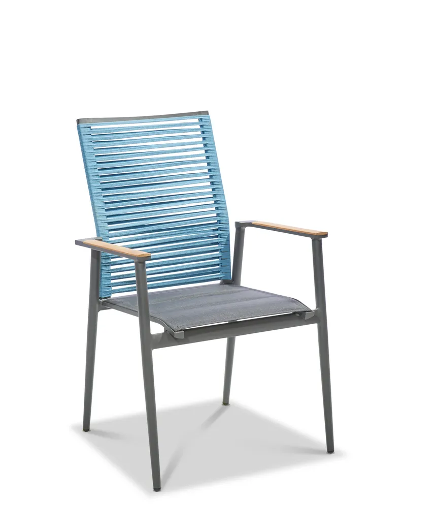 Amsterdam 6tlg blau detail