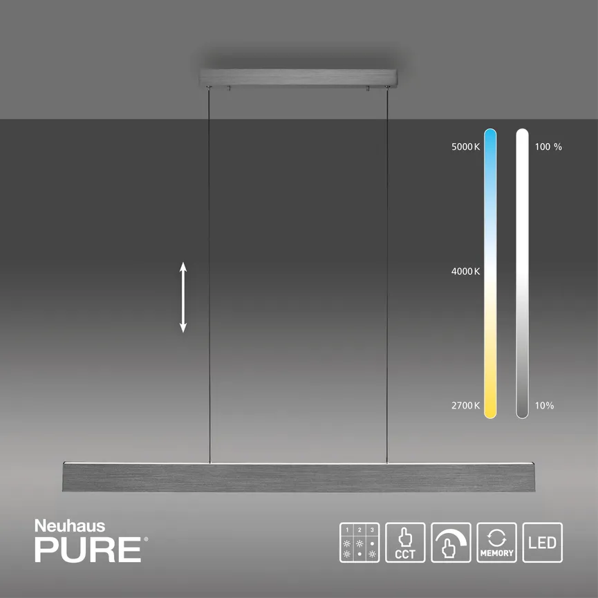 Pendelleuchte "PURE-Motion" detail