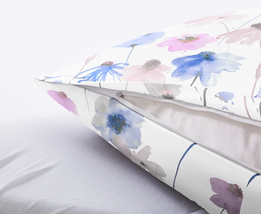 Satin-Bettw. Svea 135x200 detail