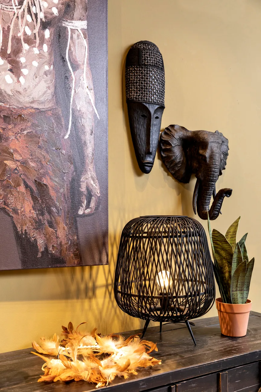 Kette "Boho" braun milieu