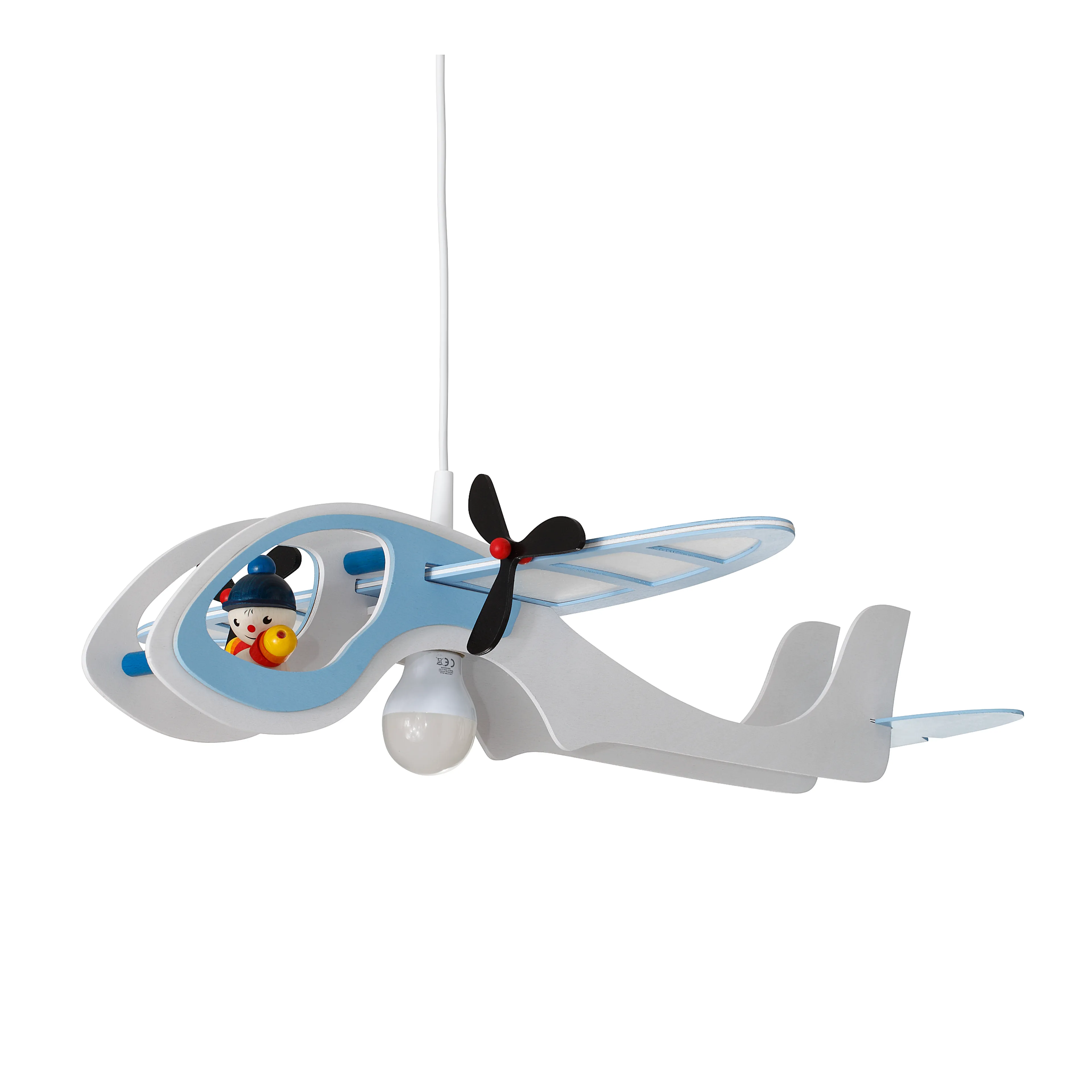 Kinderlampe Flugzeug