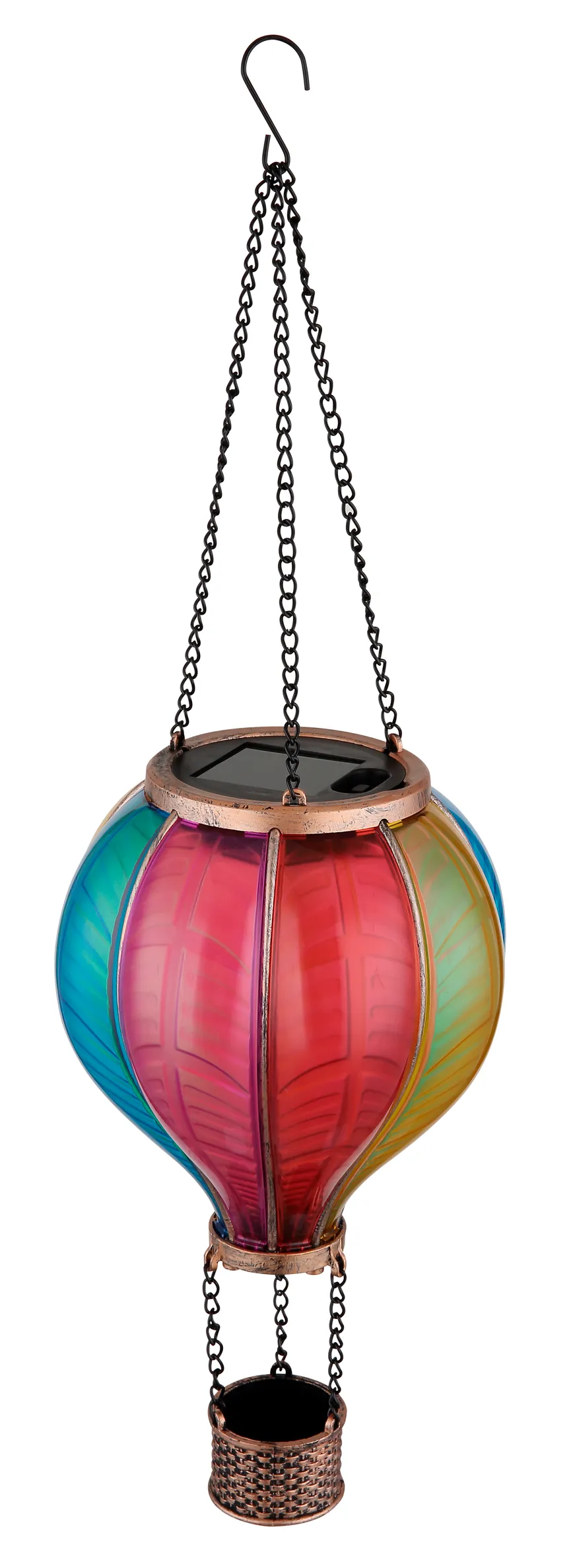 LED-Solarleuchte detail