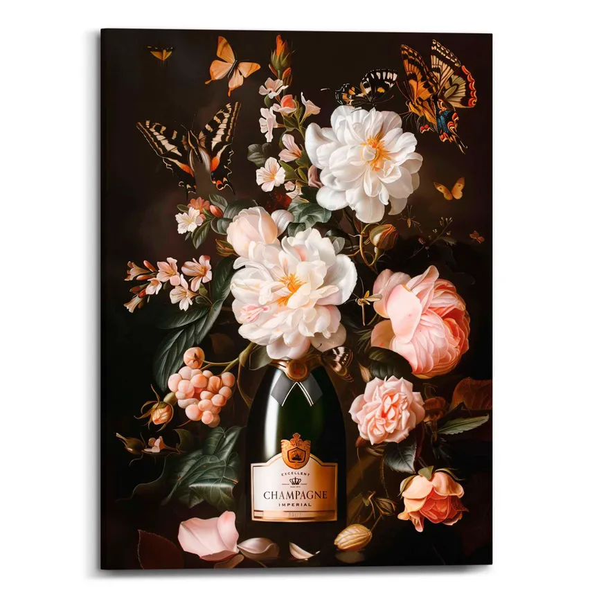 Bild gerahmt "Festive Flowers" hauptaufnahme