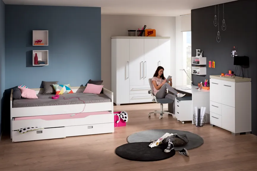 Kleiderschrank 4-trg. milieu