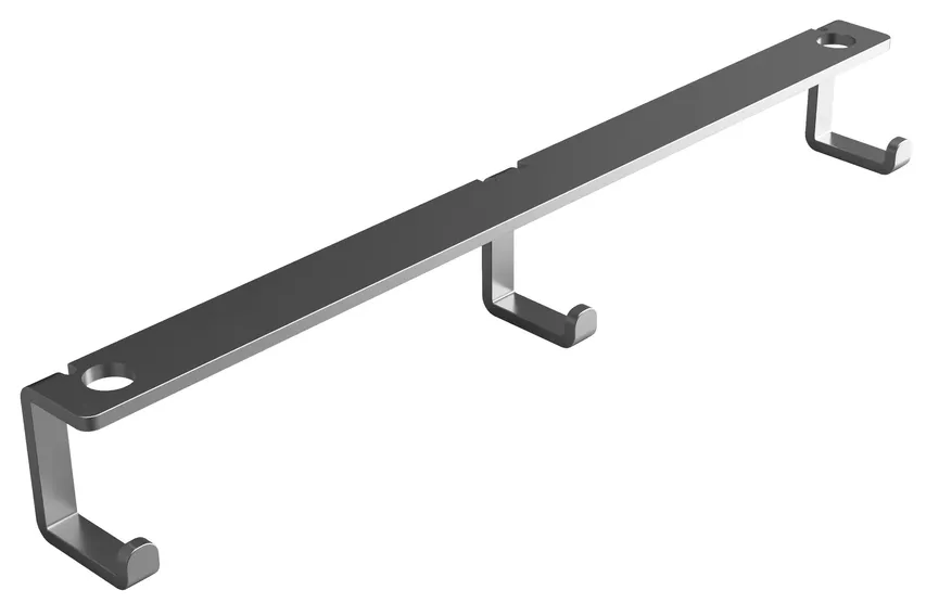 Hakenleiste mit 3 Haken hauptaufnahme