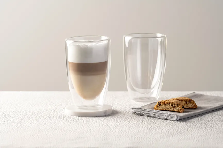 Becher "Duo" 2er-Set je 250 ml milieu