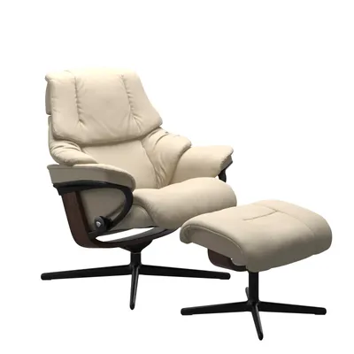 Sessel mit Hocker