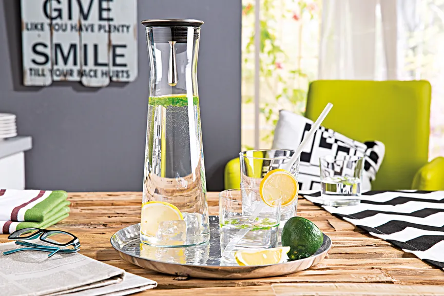 Karaffe "Indis" 1,1 Liter milieu