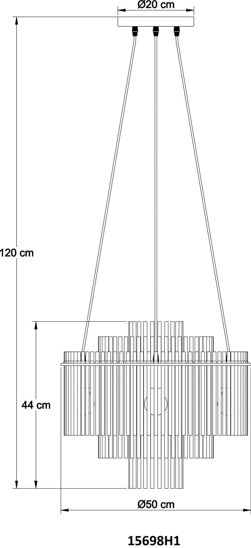 Pendelleuchte "Gorley" detail