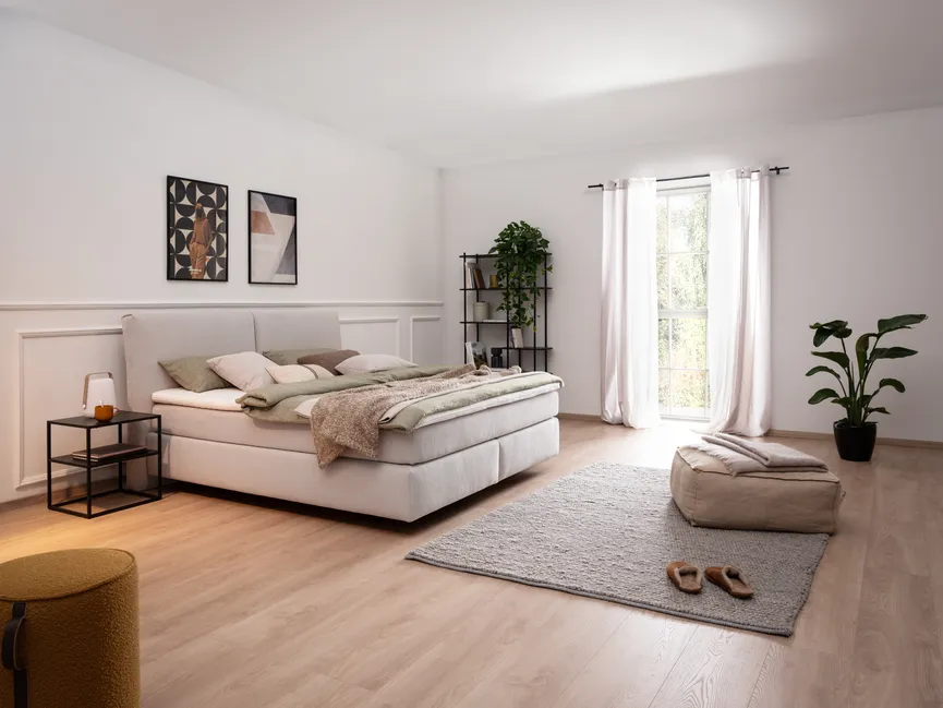 Boxspringbett, LF: 180x200 cm milieu
