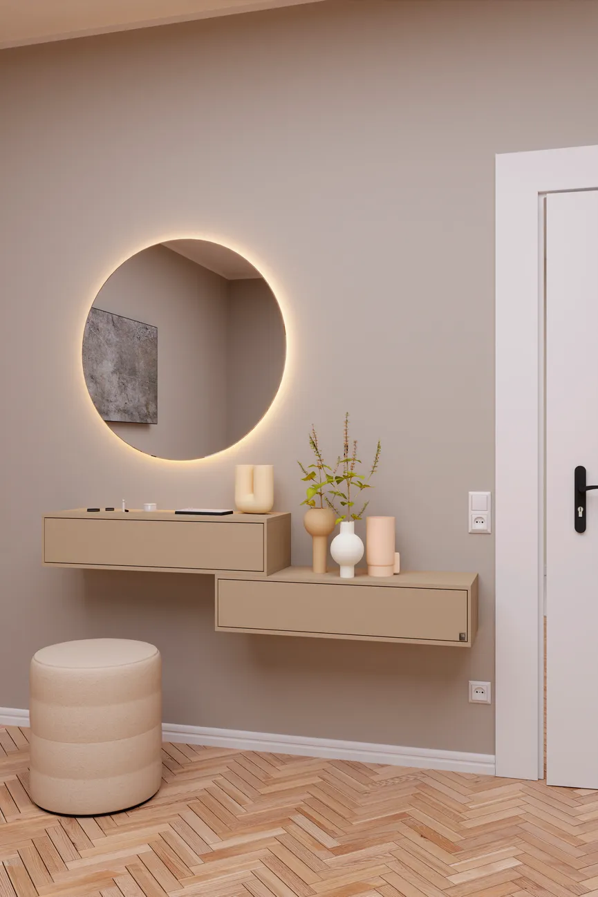 Garderobenkombination detail