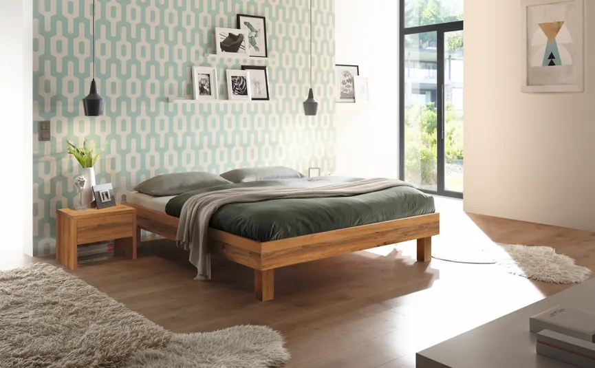 Bett 100x200 cm milieu
