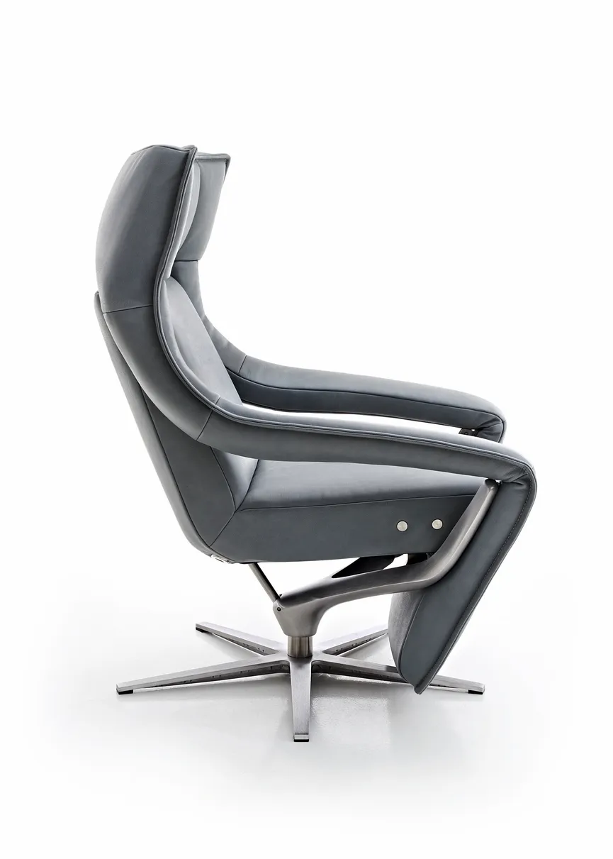Sessel Yoko-4 DK nickel detail