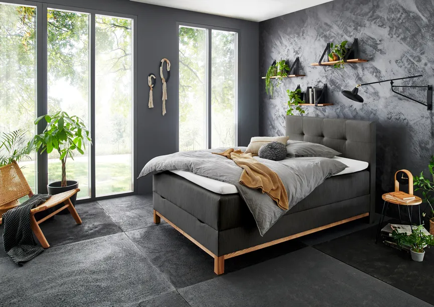 Boxspringbett LF 120x200 cm milieu