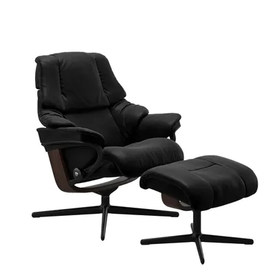 Sessel mit Hocker