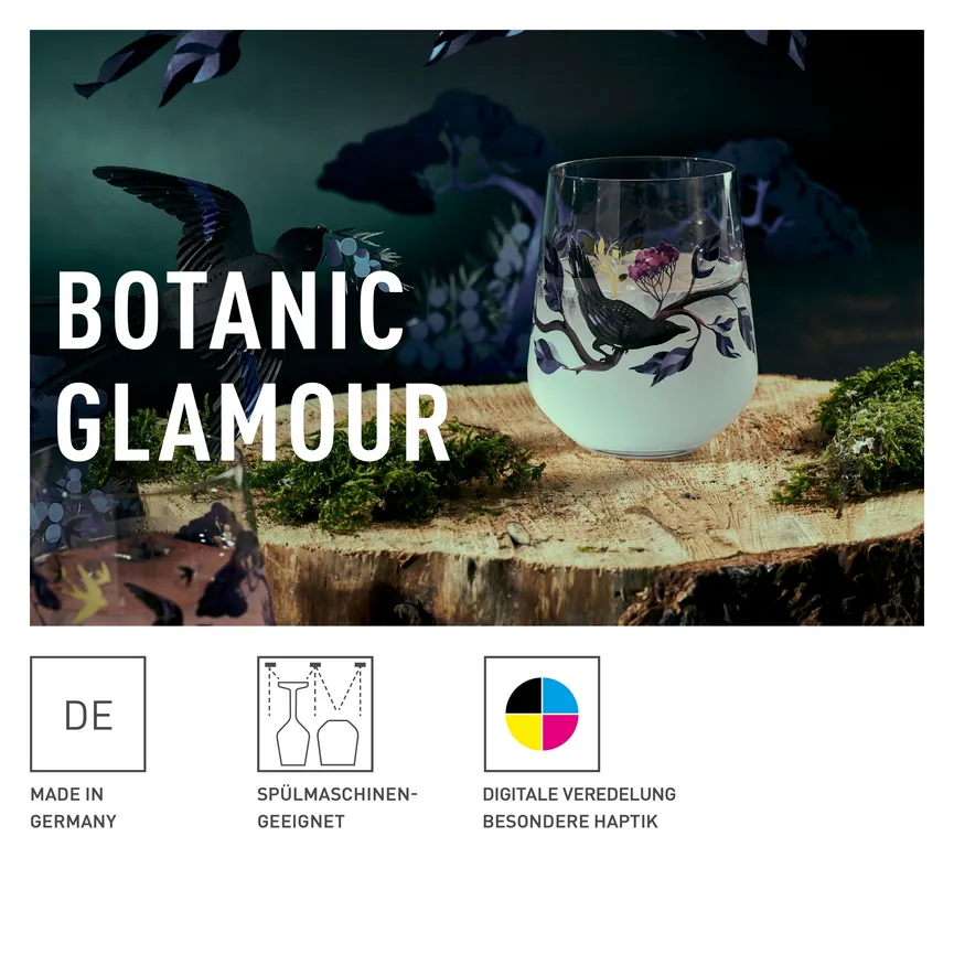 Ginglas "Botanic Glamour" detail