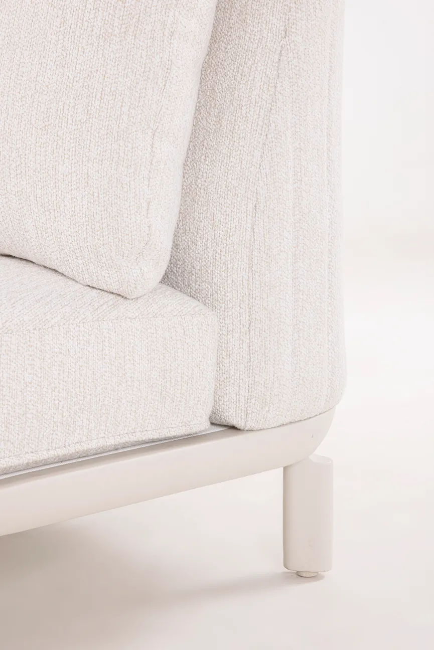 Loungesofa-Set Creme detail