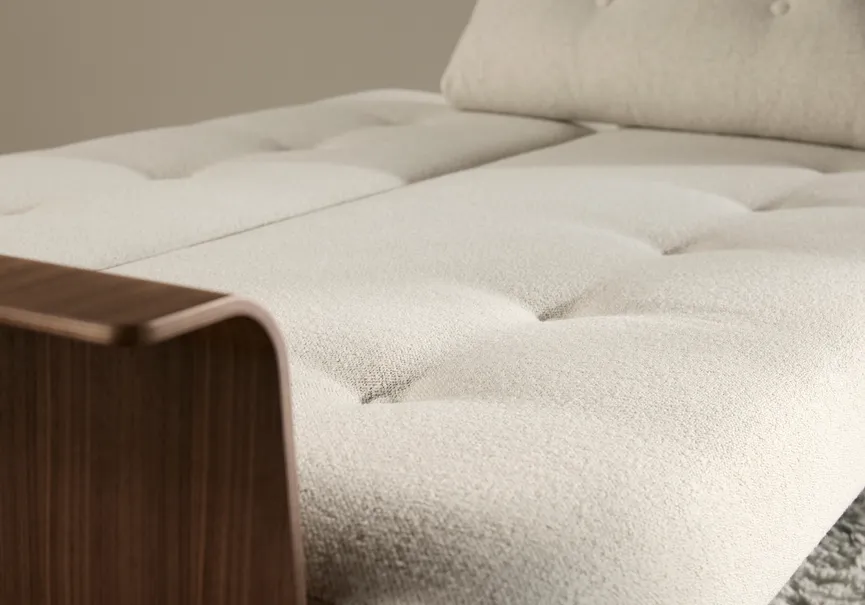 Sofa+AL dunkles Holz detail