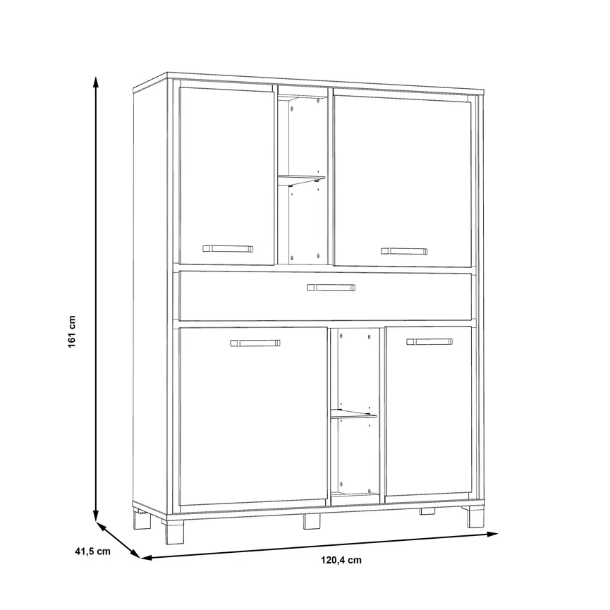 Highboard detail