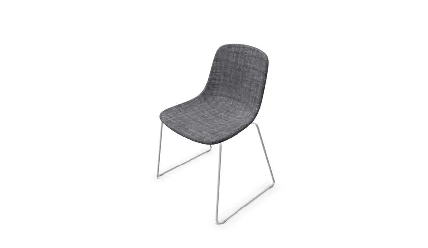 Stuhl Sled fully upholstered hauptaufnahme