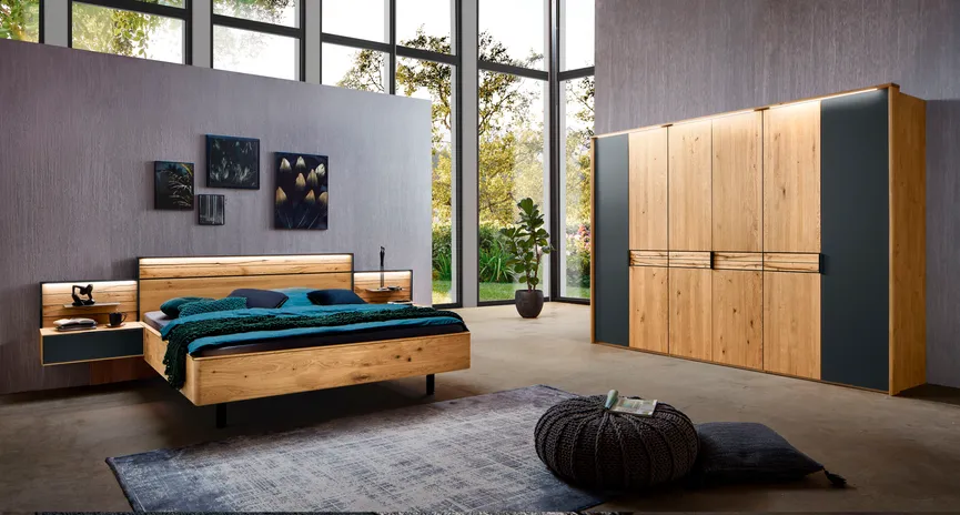 Doppelbett, LF 180x200 cm milieu