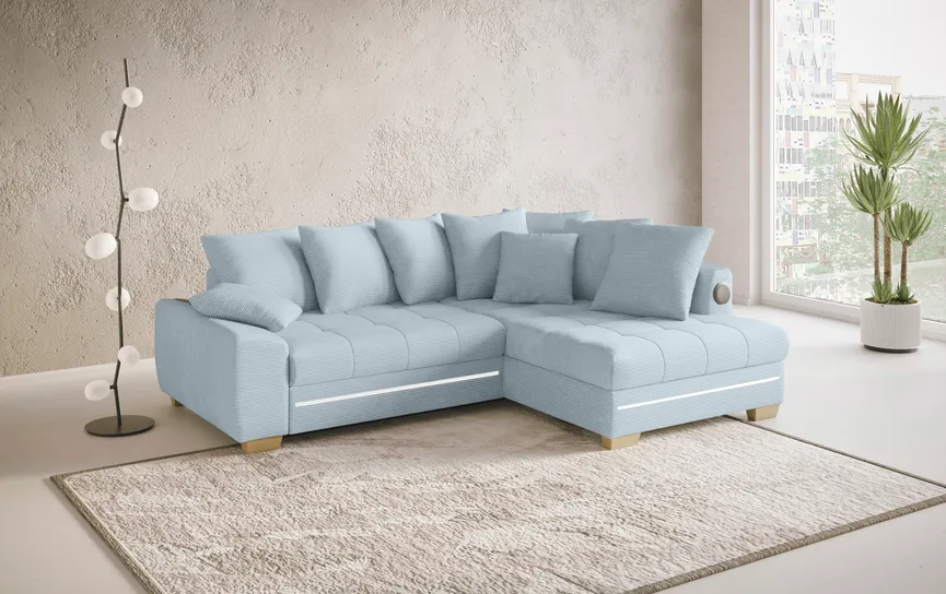Ecksofa+LED+Sound detail