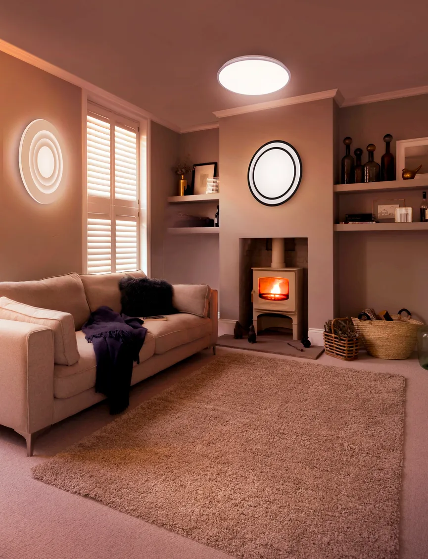 Deckenleuchte "Orbis Loop" milieu