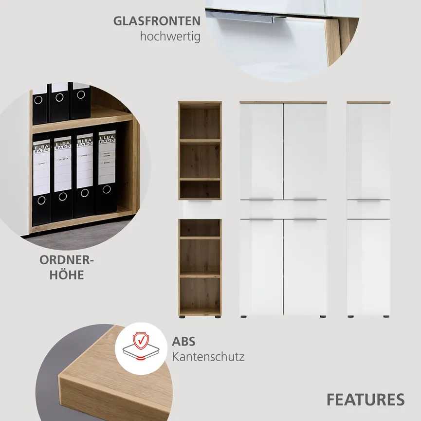 Büroschrank detail