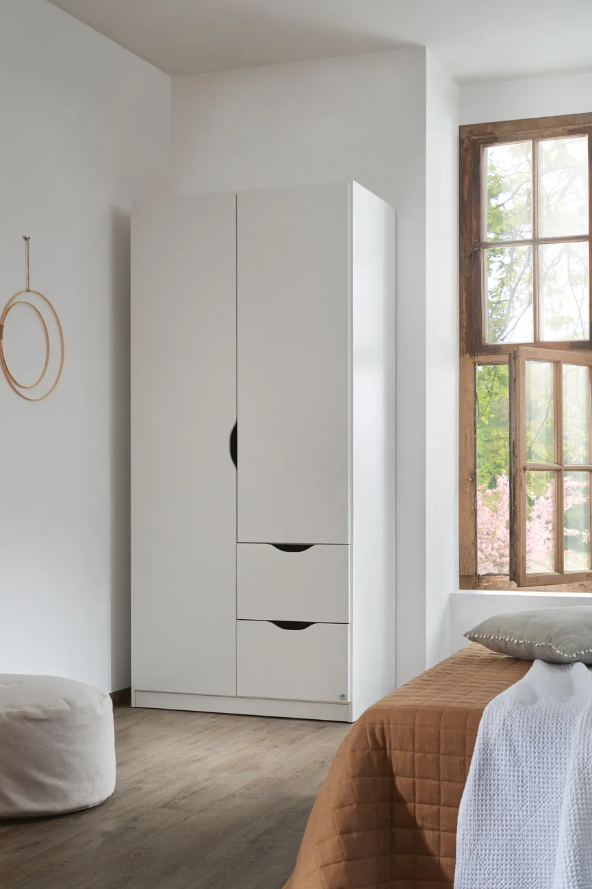 Drehtürenschrank 2-trg. material_farbe