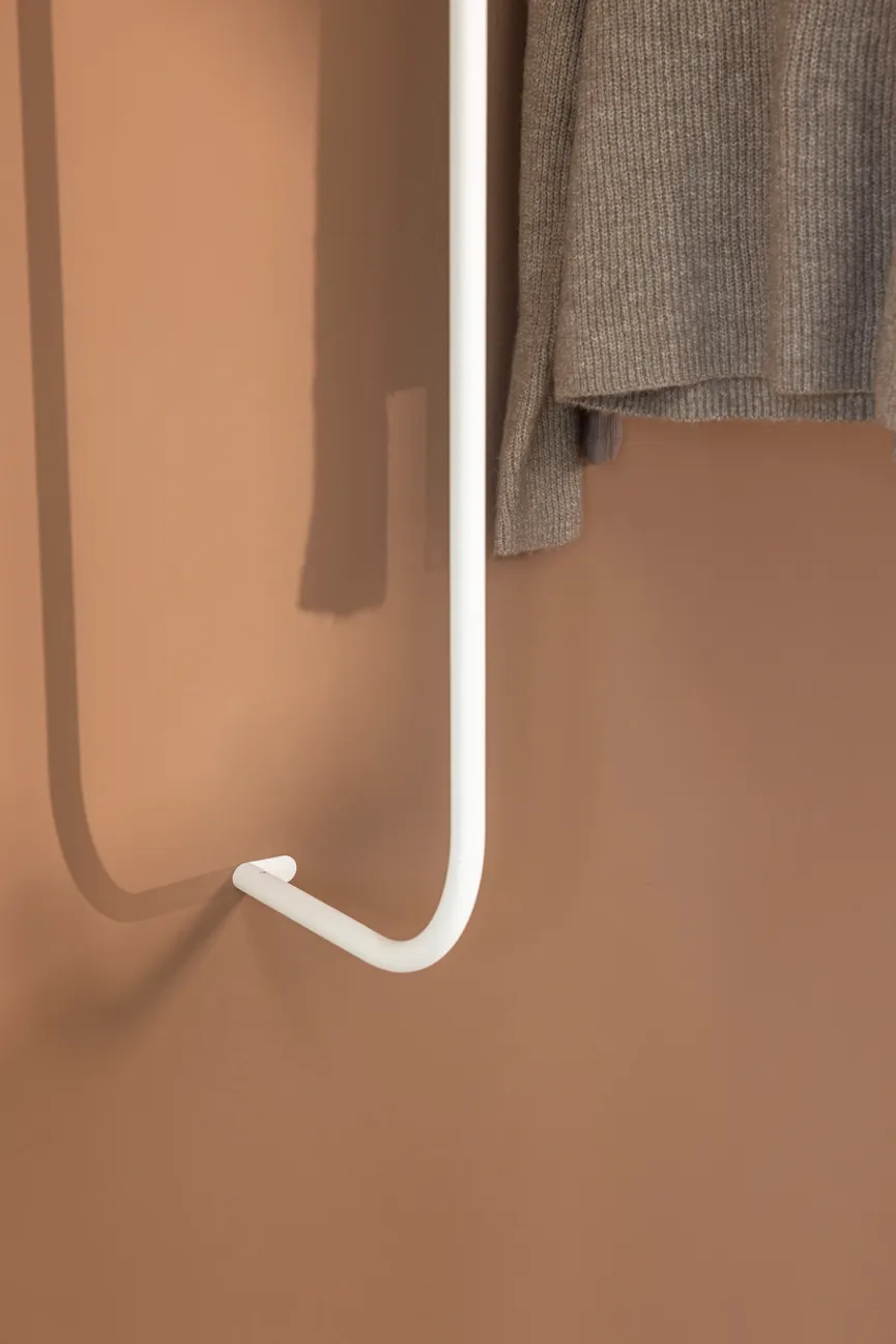 Wandgarderobe detail