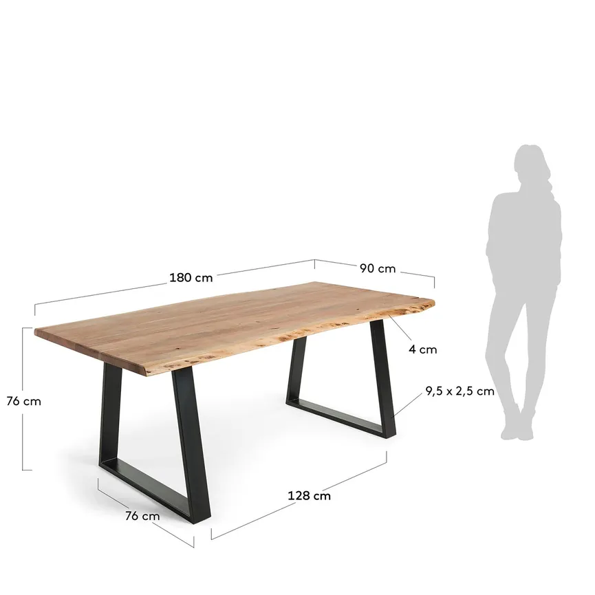 Esstisch 180cm detail