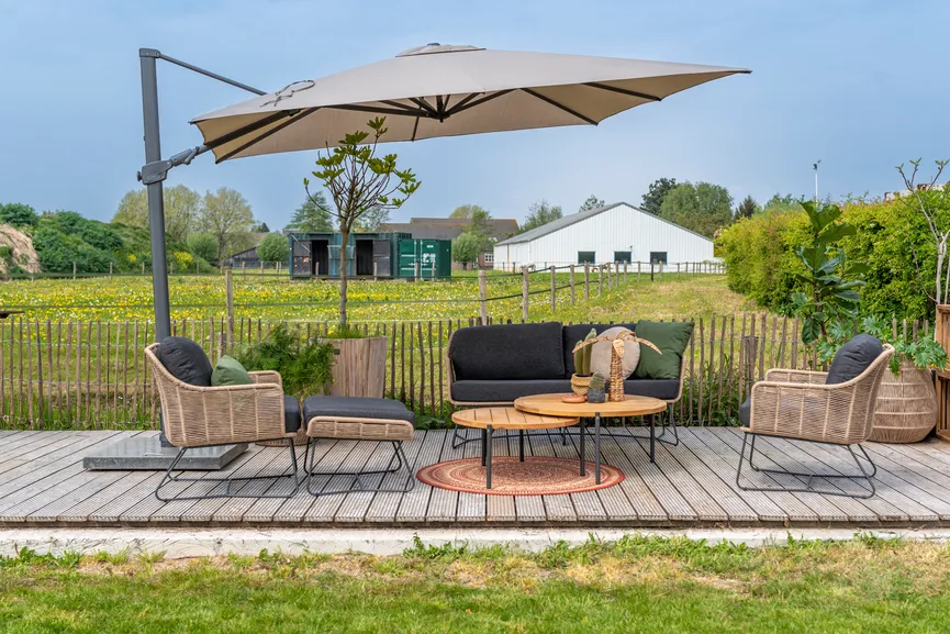 Fussteil natur detail