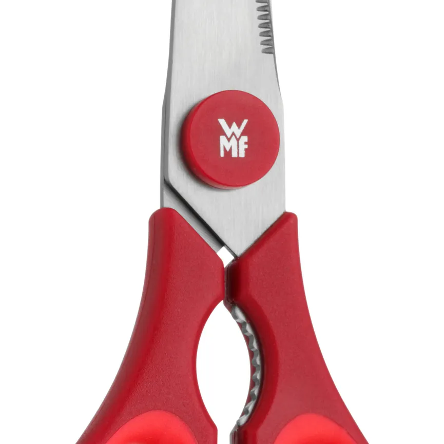 Küchenschere Touch, rot detail