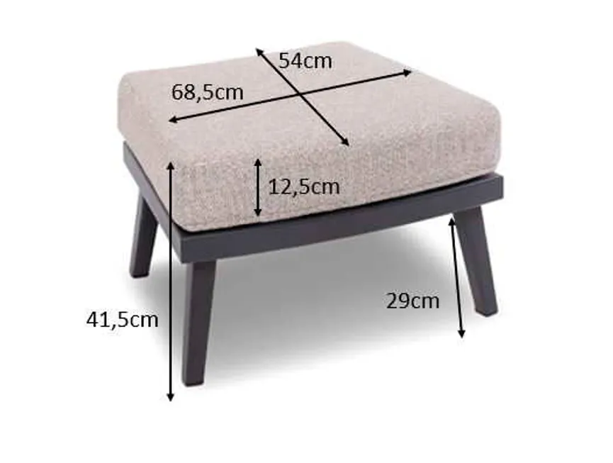 ** Hocker detail