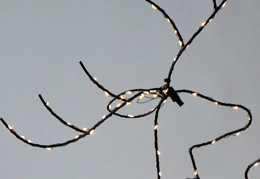 Dekoleuchte "Hirsche" detail