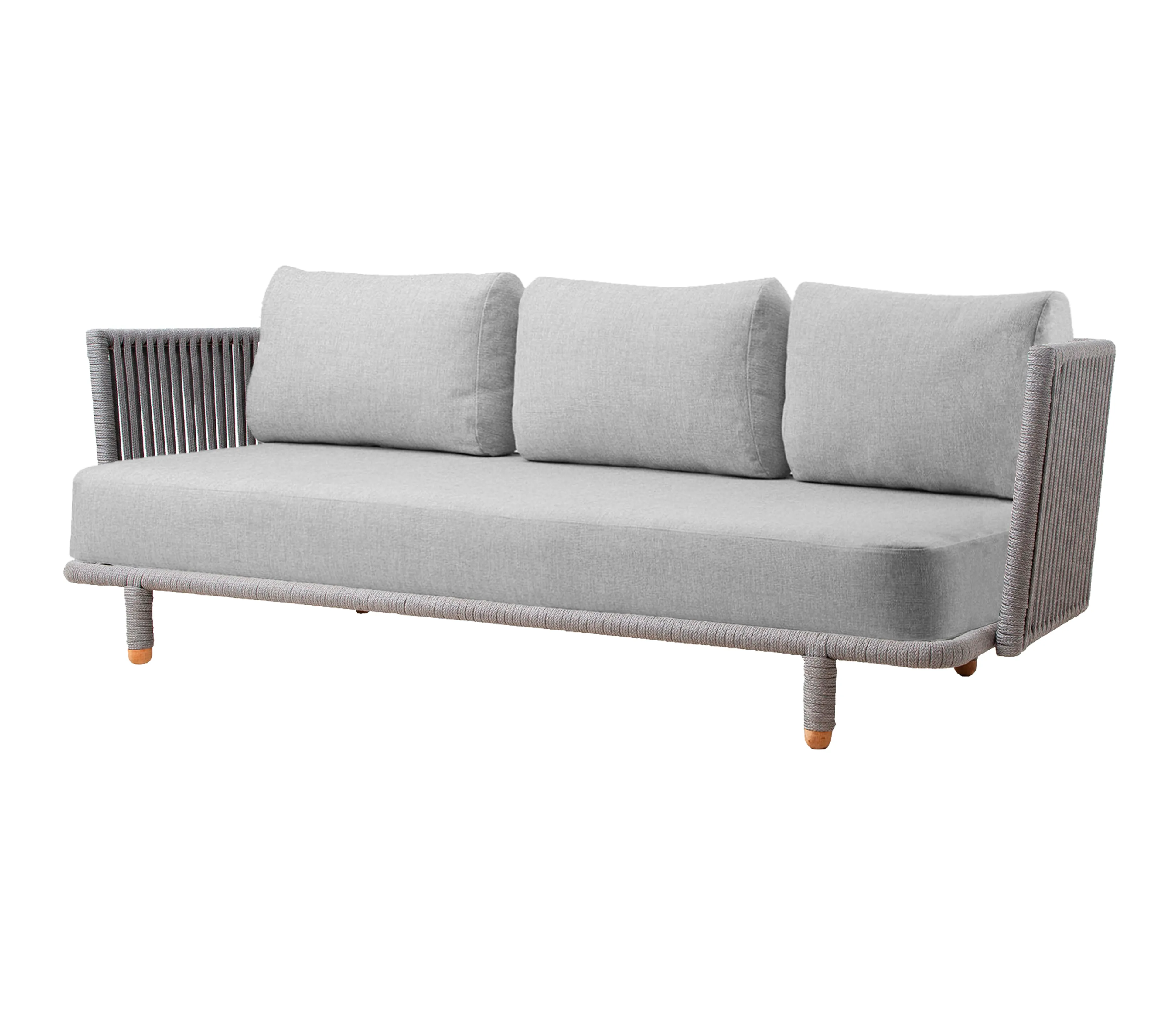 Gartensofa-Modul Moments, Cane-line Rope