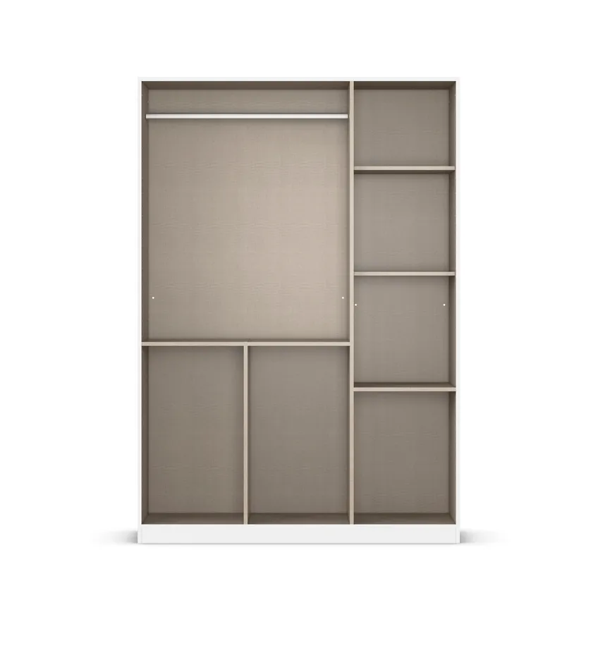 Drehtürenschrank 4-trg. detail